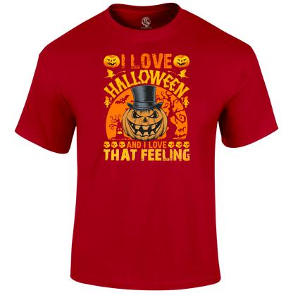 I Love Halloween T Shirt