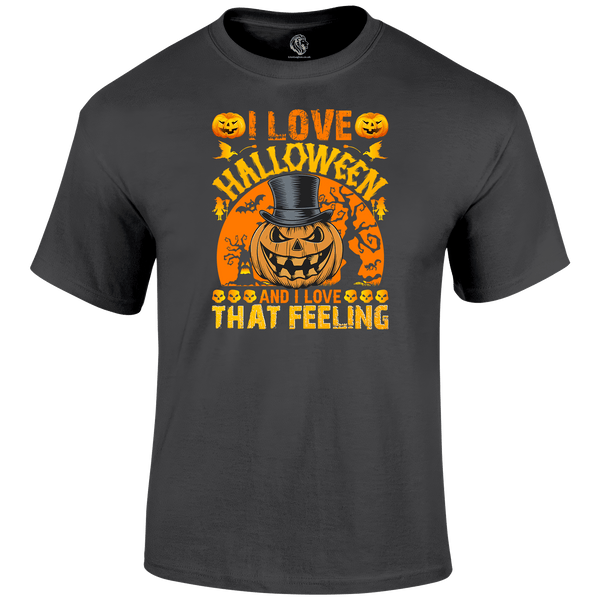 I Love Halloween T Shirt