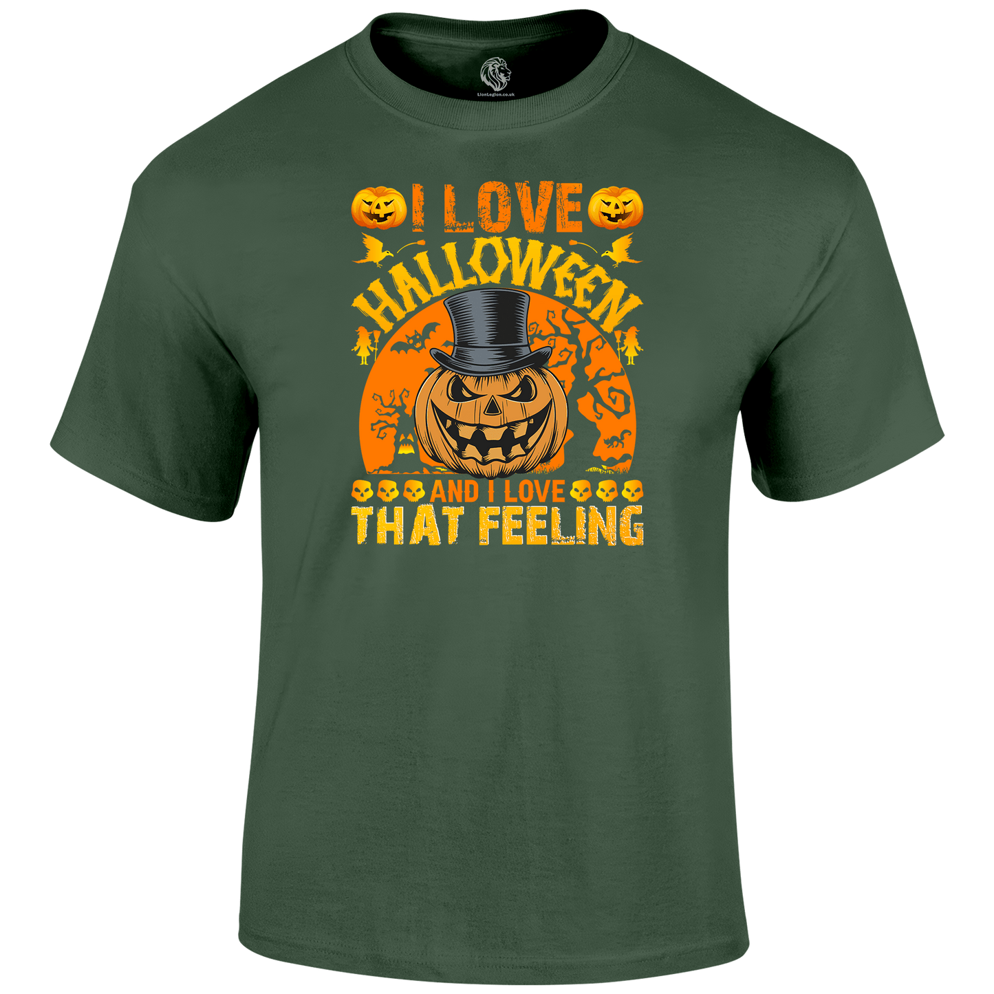 I Love Halloween T Shirt