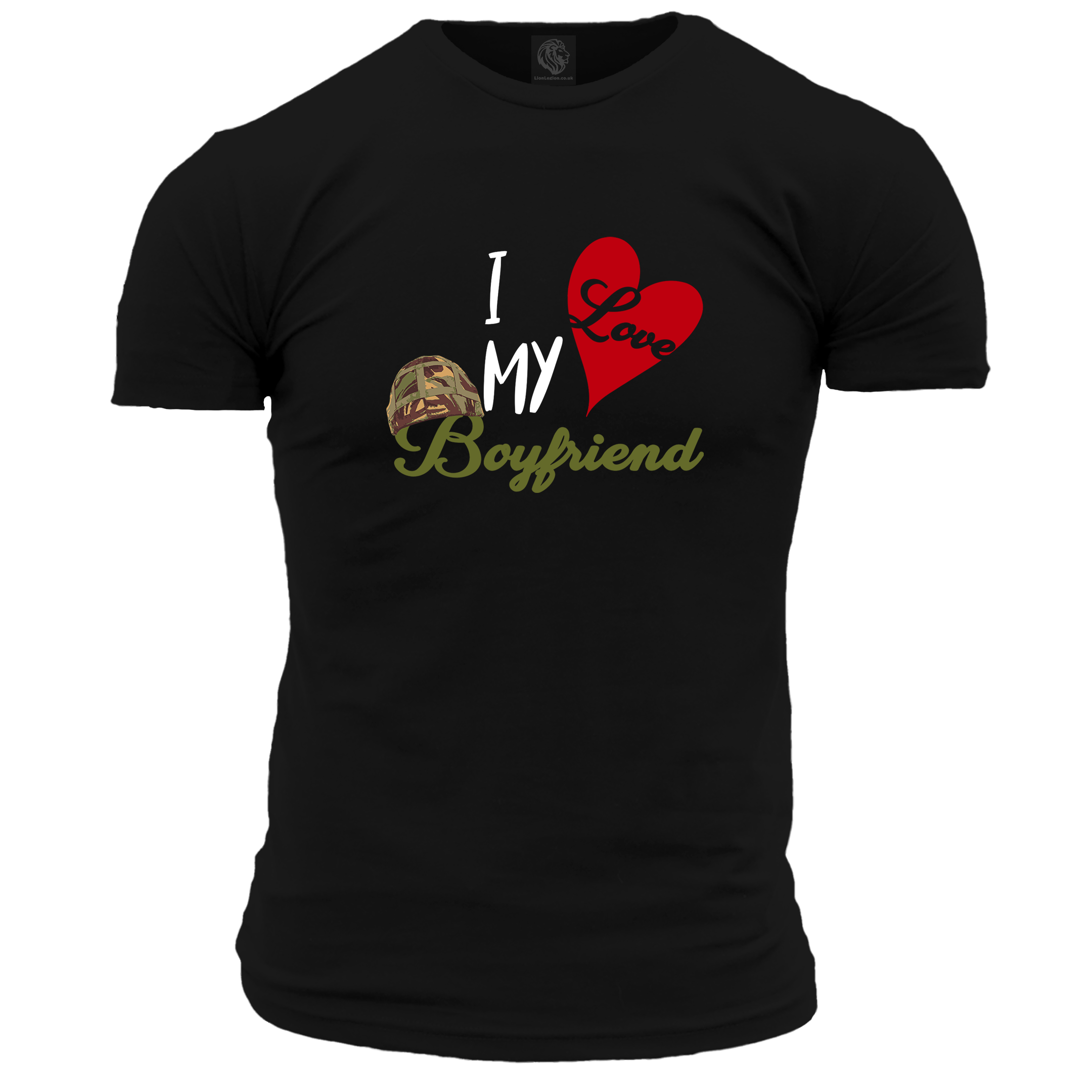 I Love My Boyfriend T Shirt, loving smiles