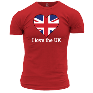 I Love the UK T Shirt