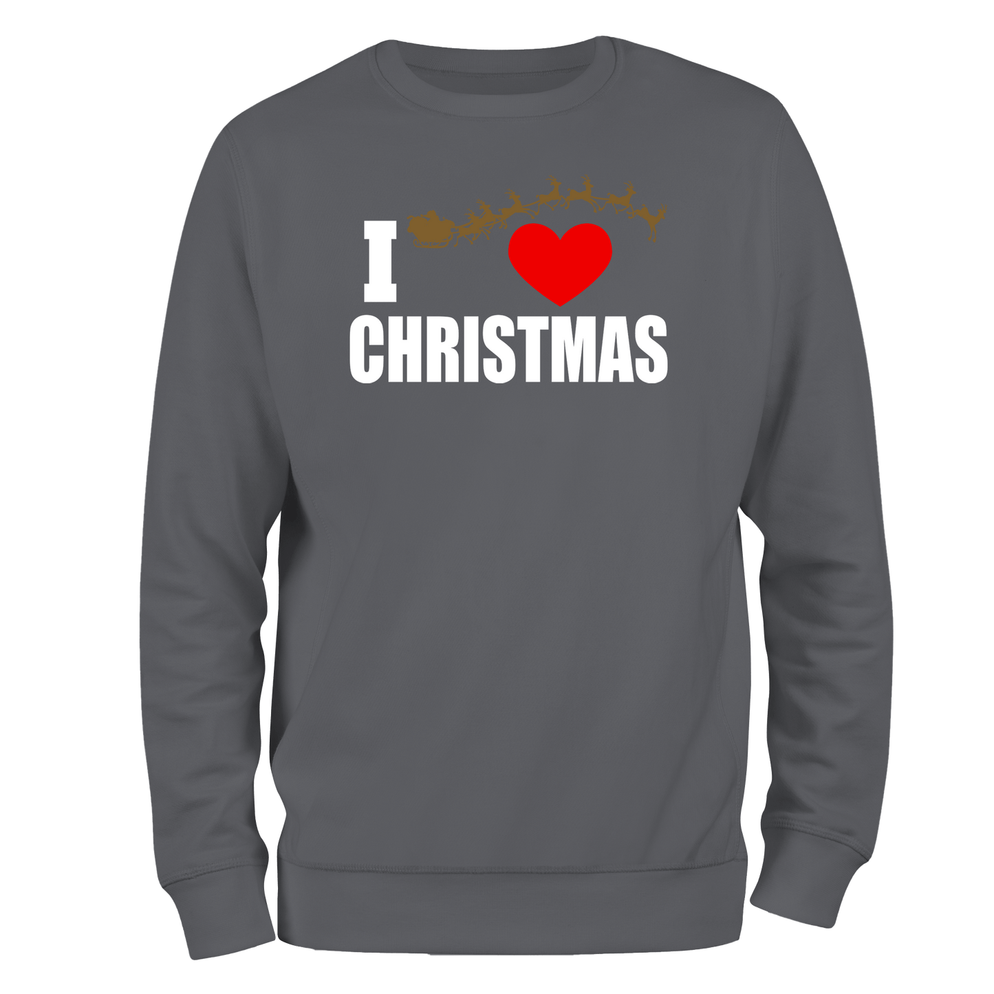 Funny Christmas Jumper I love xmas