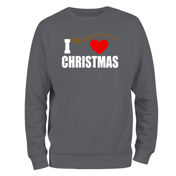 Funny Christmas Jumper I love xmas