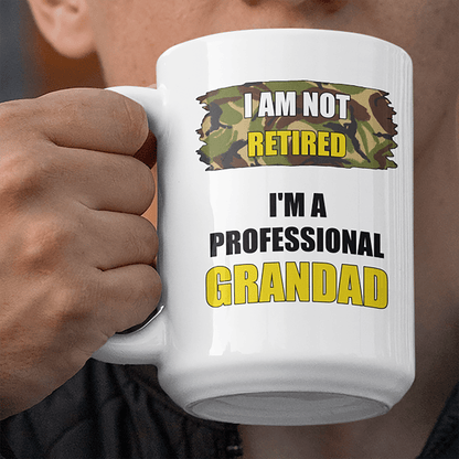 Funny Grandad Mug I'm A Professional Grandad (DPM) Jumbo Mug