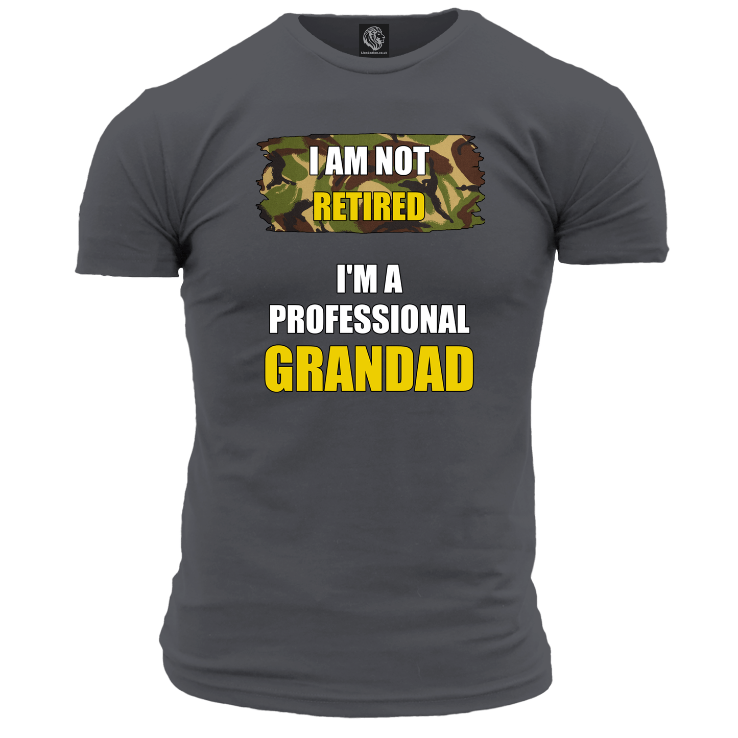 Funny Grandad T Shirts I'm A Professional Grandad (DPM)
