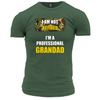 Funny Grandad T Shirts I'm A Professional Grandad (DPM)