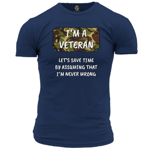I'm A Veteran T Shirt