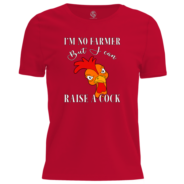 Funny Womens T Shirt I'm No Farmer