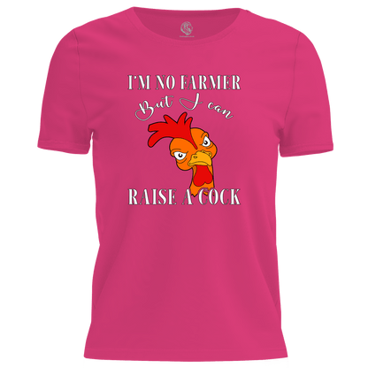 Funny Womens T Shirt I'm No Farmer