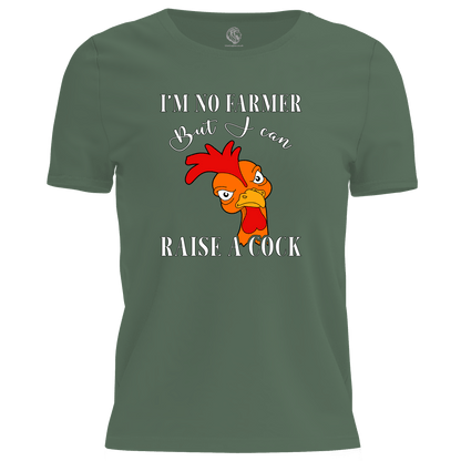 Funny Womens T Shirt I'm No Farmer