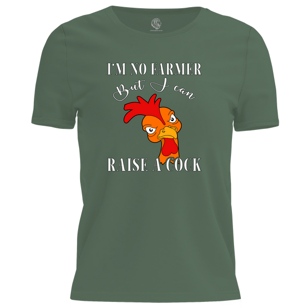 Funny Womens T Shirt I'm No Farmer