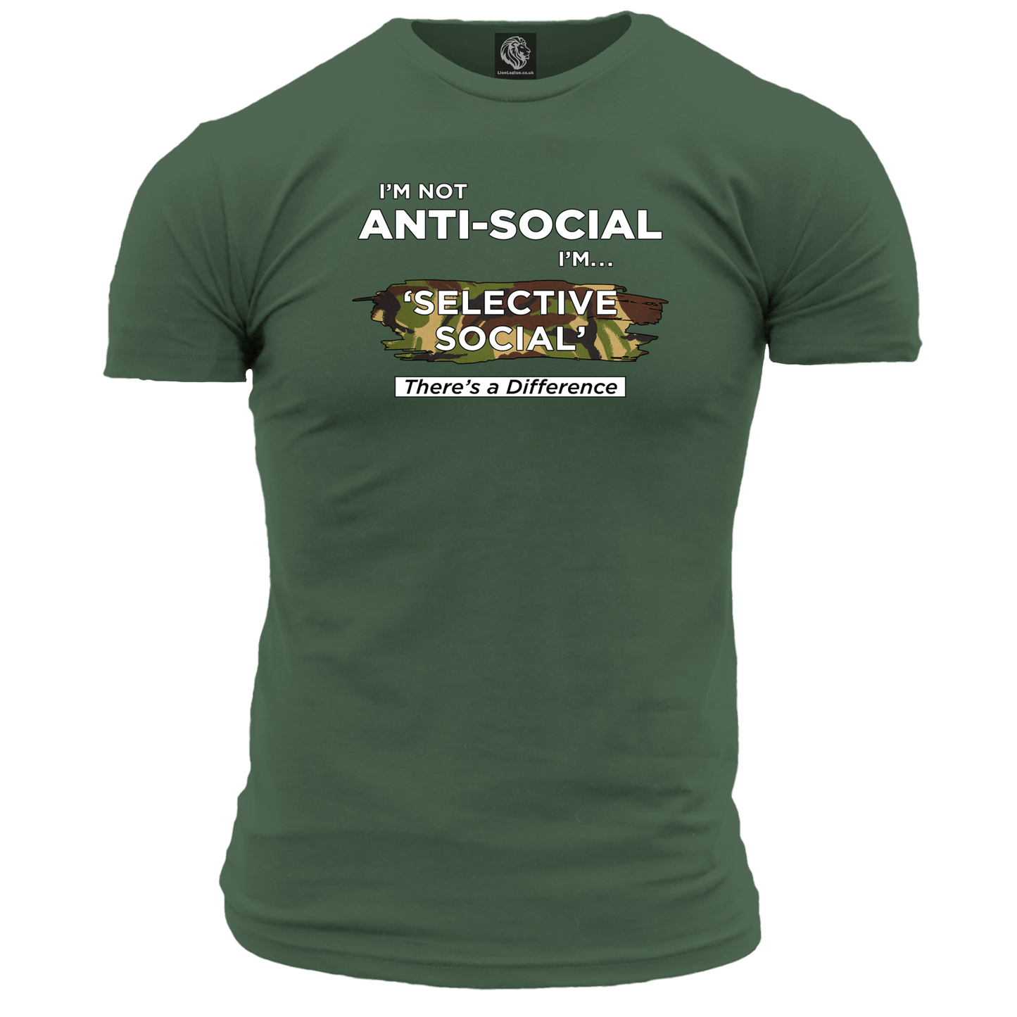 I'm Not Anti Social Unisex T Shirt