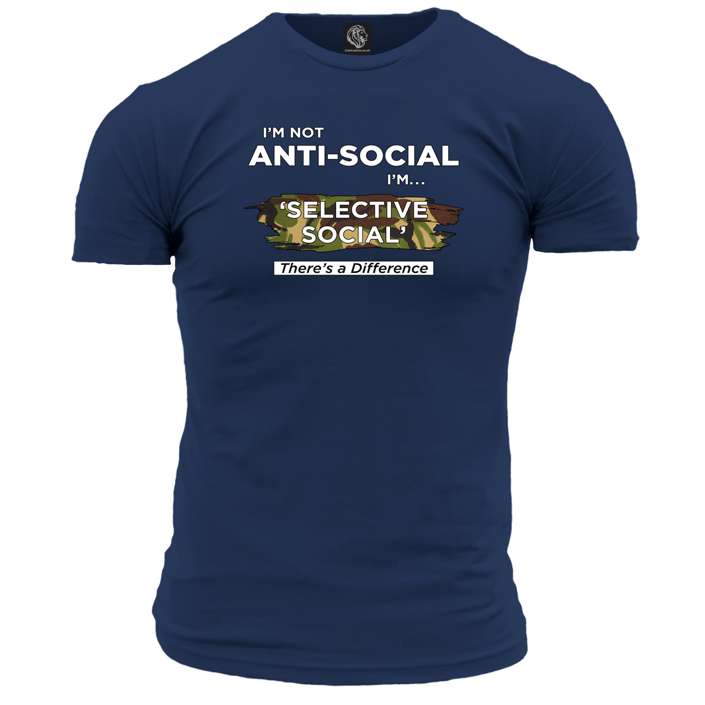 I'm Not Anti Social Unisex T Shirt