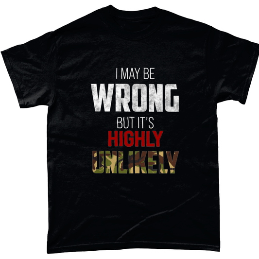 I May Be Wrong T Shirt
