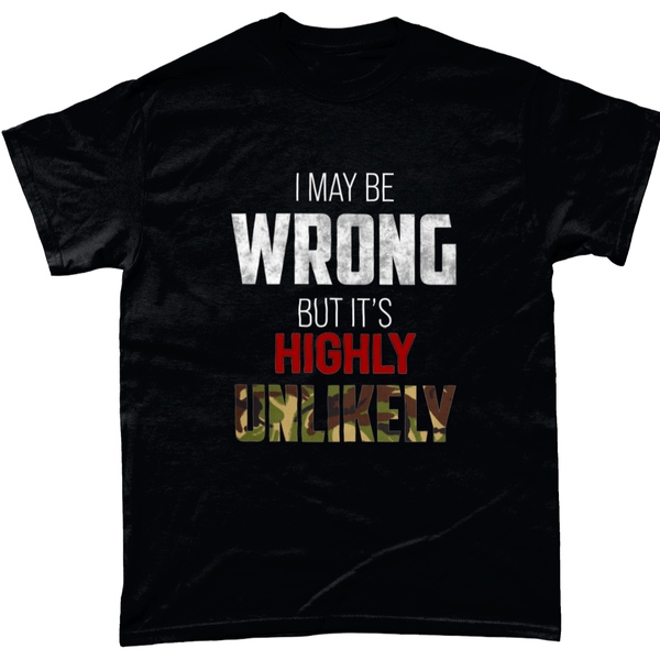 I May Be Wrong T Shirt