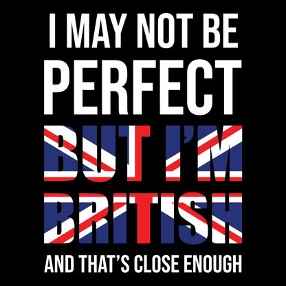 Patriotic Polo Shirt I May Not Be Perfect