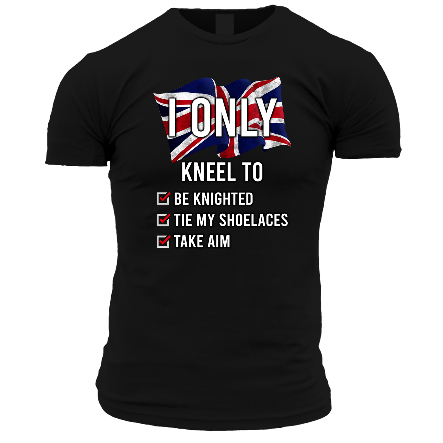 I Only Kneel To Be Knighted T Shirt