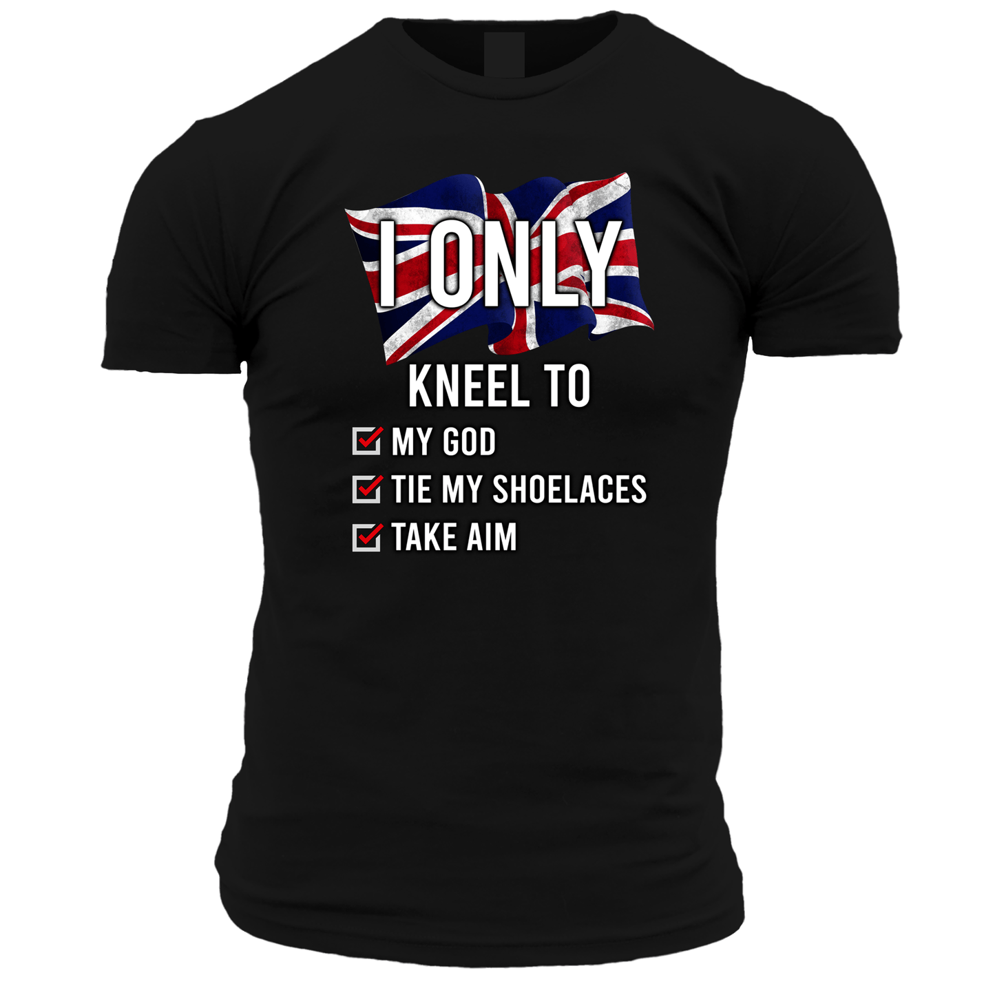 I Only Kneel To My God Unisex T Shirt