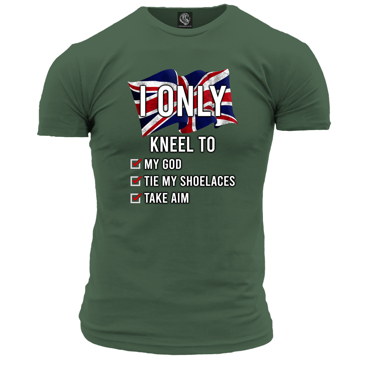 I Only Kneel To My God Unisex T Shirt
