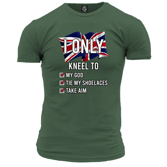 I Only Kneel To My God Unisex T Shirt