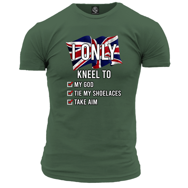 I Only Kneel To My God Unisex T Shirt