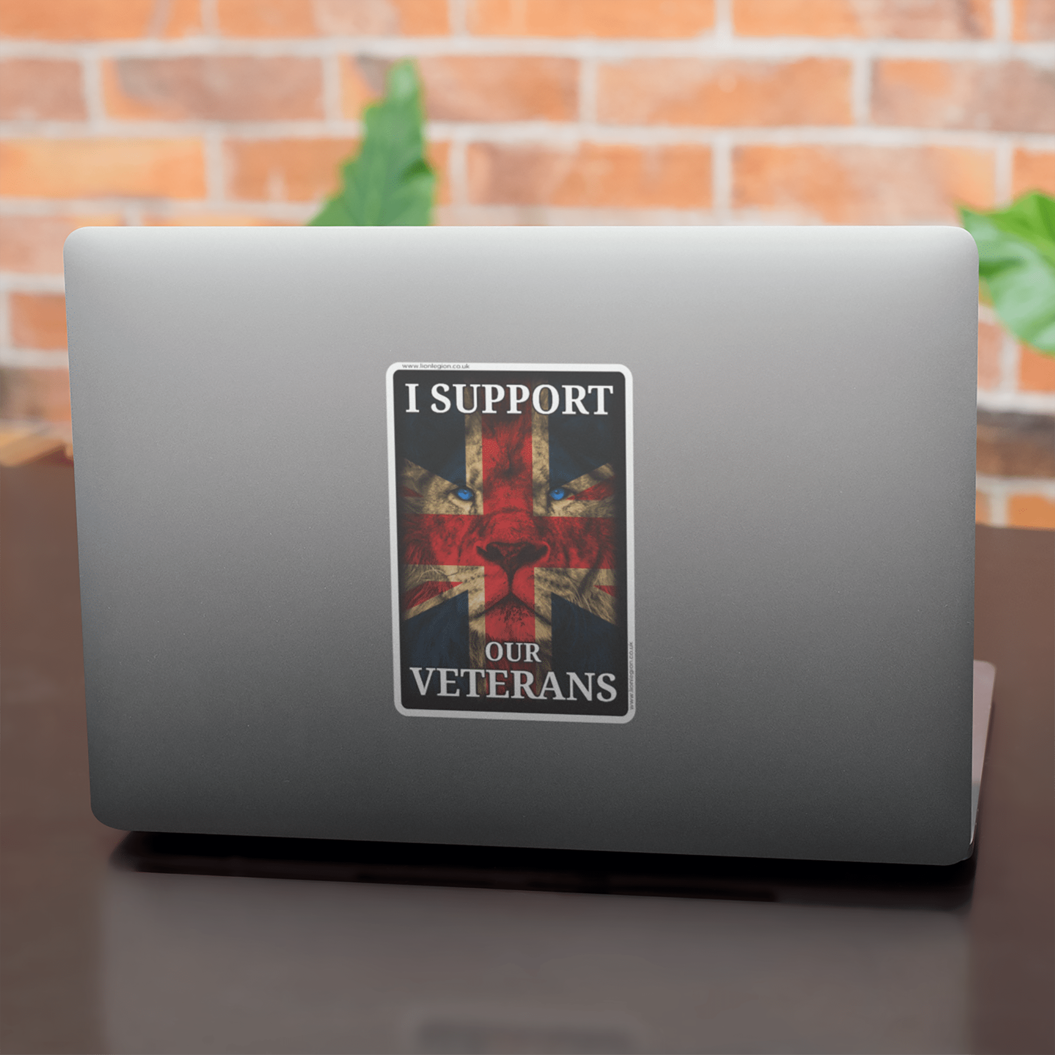 Support Military Sticker I Support Our Veterans High Quality Sticker