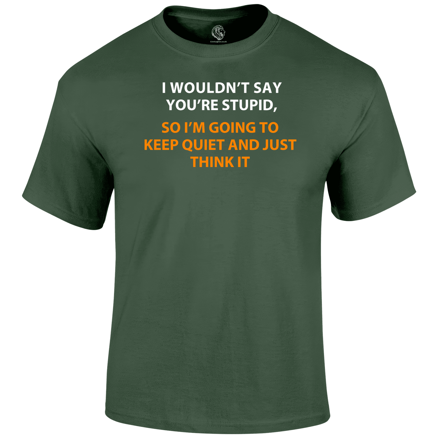 Funny T Shirt I Think Stupid Tee