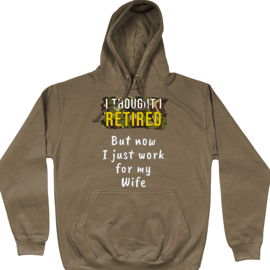 I Thought I Retired Hoodie