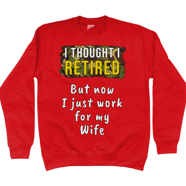 I Thought I Retired Sweatshirt
