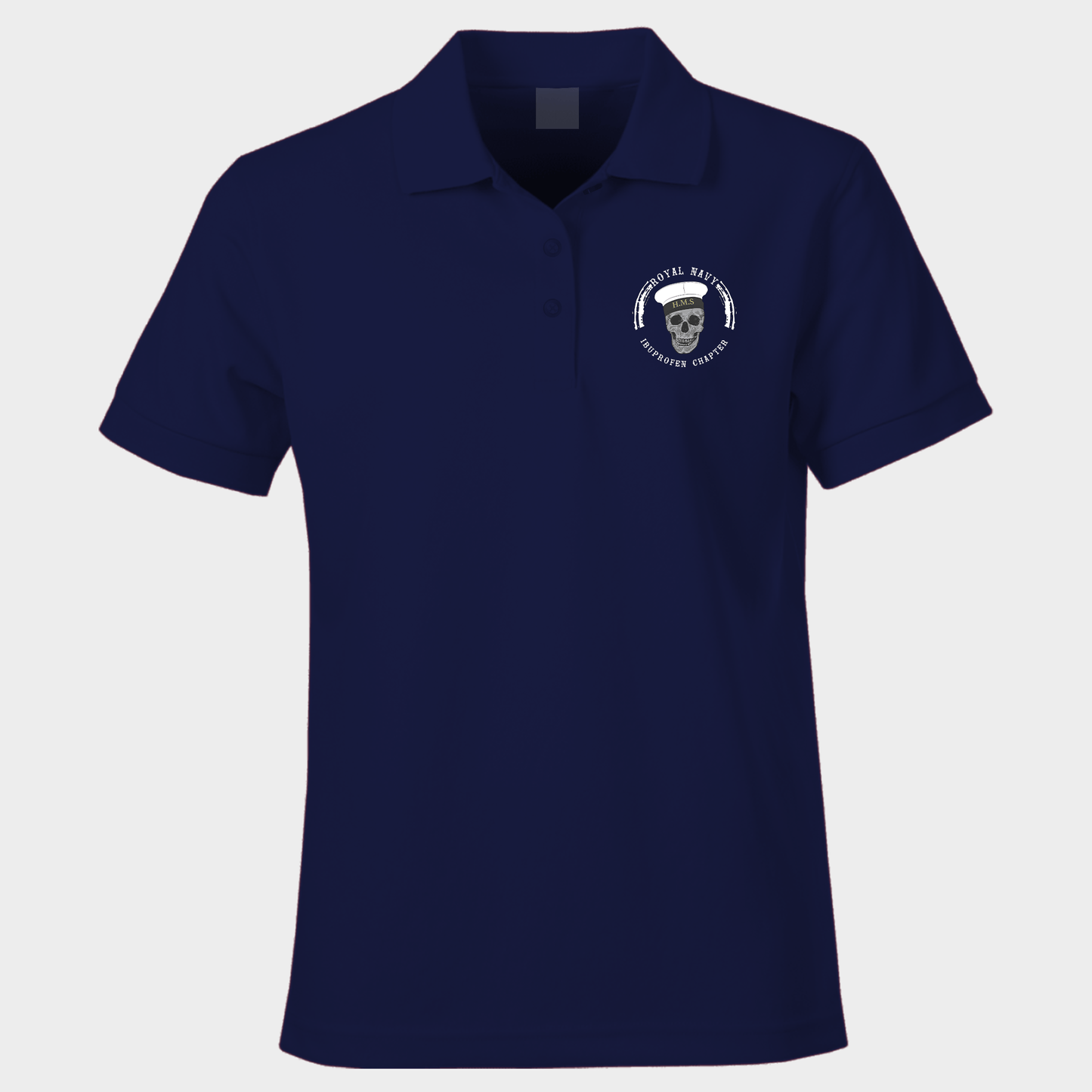 Ibuprofen Royal Navy Polo Shirt
