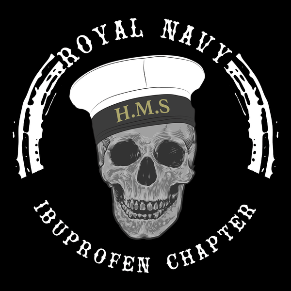 Ibuprofen Royal Navy Unisex T Shirt