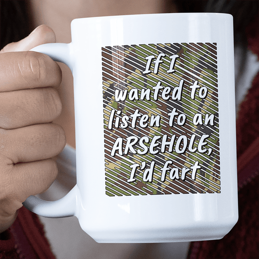 If I Wanted To Listen Jumbo Mug