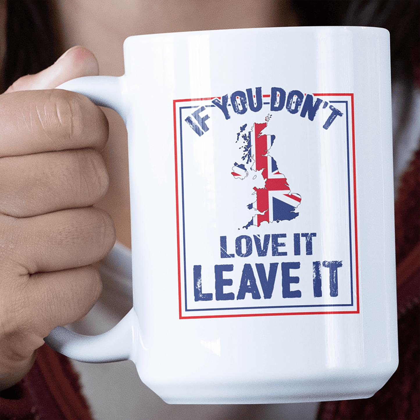 Patriotic Mug If You Don't Love It Jumbo Mug