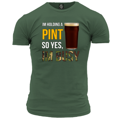 Im Holding A Pint Unisex T Shirt