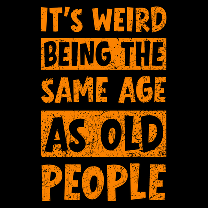 It's Weird Funny T Shirt by Lion Legion 