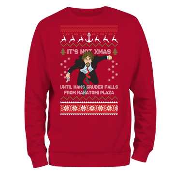 Funny Christmas Jumper Its Not Xmas Hans Gruber Nakatomi Plaza