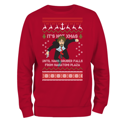 Funny Christmas Jumper Its Not Xmas Hans Gruber Nakatomi Plaza