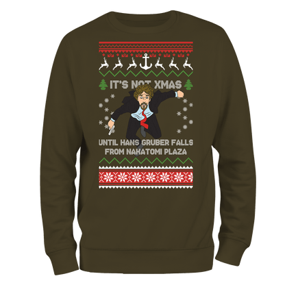 Funny Christmas Jumper Its Not Xmas Hans Gruber Nakatomi Plaza