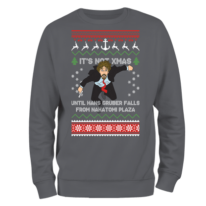 Funny Christmas Jumper Its Not Xmas Hans Gruber Nakatomi Plaza