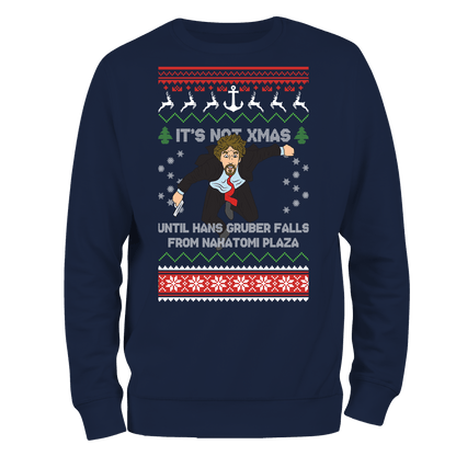 Funny Christmas Jumper Its Not Xmas Hans Gruber Nakatomi Plaza