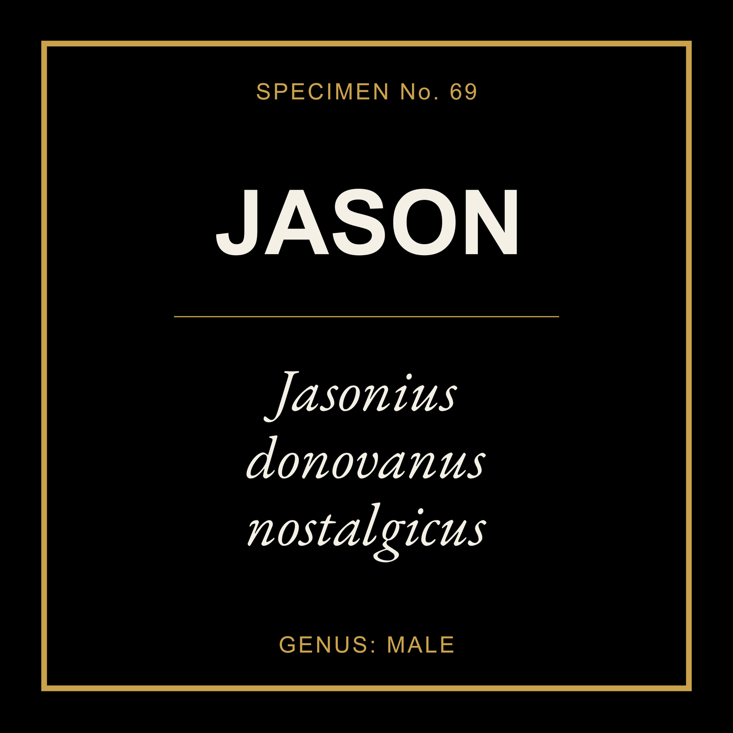 Jason Gift Idea T Shirt