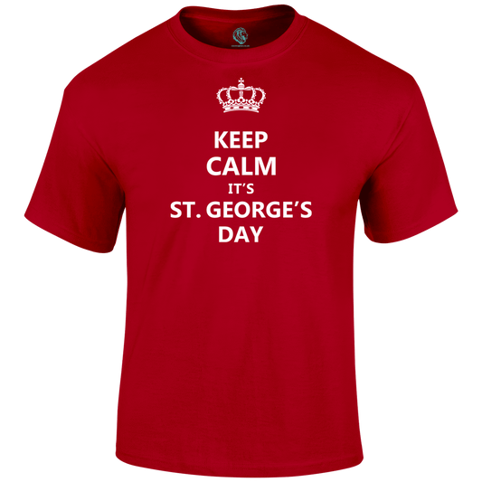 St George's Day T Shirts Keep Calm St George