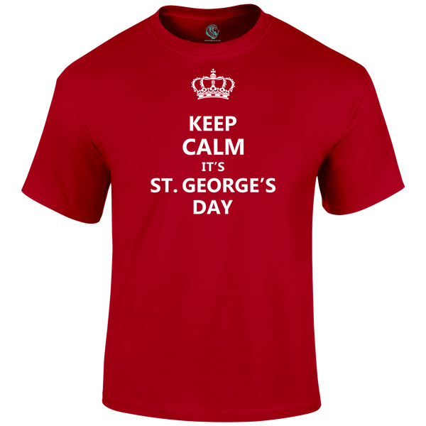 St George's Day T Shirts Keep Calm St George