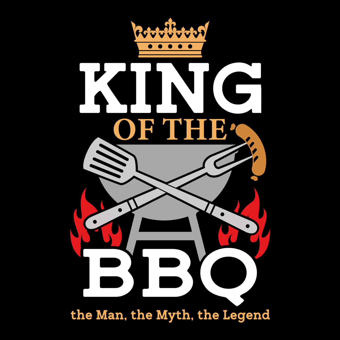 King Of The BBQ Premier Cotton Apron