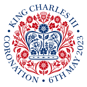 King's Coronation Cotton Tea Towel