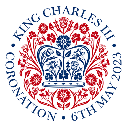 King's Coronation Cotton Tea Towel