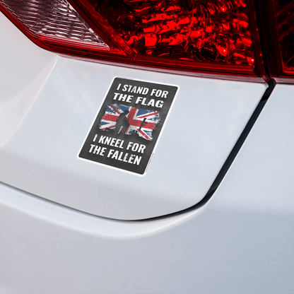 Kneel For The Fallen High Quality Sticker