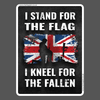 Kneel For The Fallen High Quality Sticker