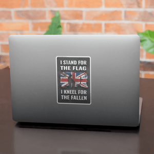 Kneel For The Fallen High Quality Sticker