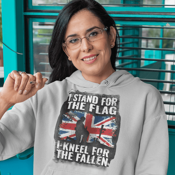 Veteran Hoodie Kneel For The Fallen
